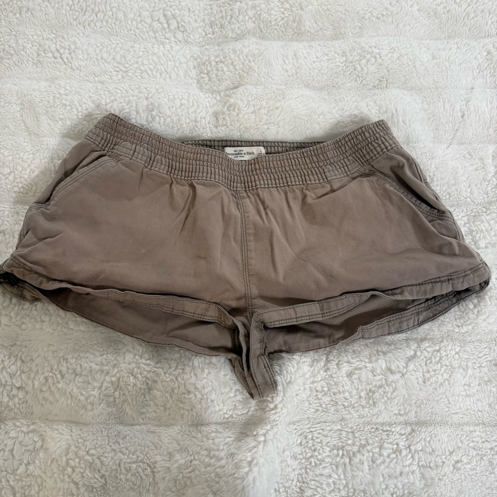 Abercrombie & Fitch Women's Brown Athletic Shorts
